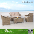Factory audit passed beautiful style mordern combined sofa set outdoor application